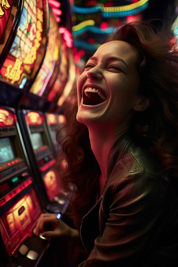 Live-dealer blackjack table with professional studio lighting